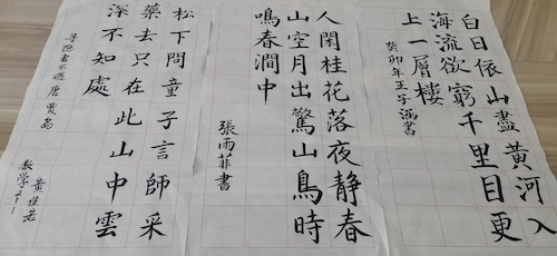 毛笔字特等奖和一等奖